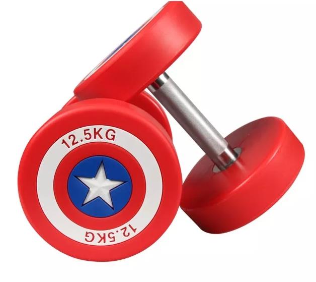 Captain America -håndvægte er blevet en ny favorit inden for fitnessindustrien